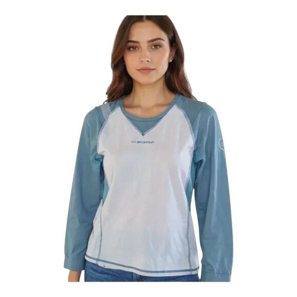 La Sportiva Beyond Long Sleeve Shirt Sweat Wicking Anti-Odor Base Layer S - Picture 3 of 15